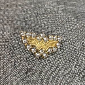Wonder Women Broach with rhinestones